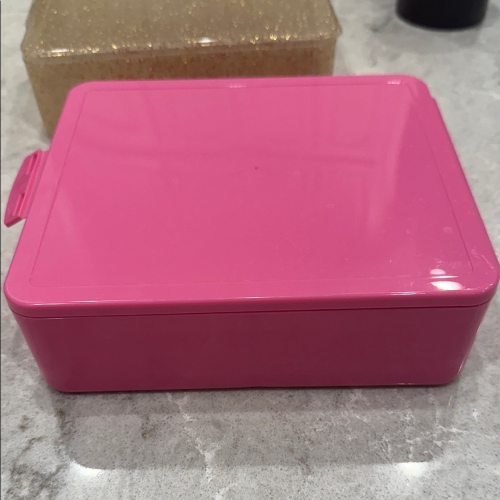 Pottery Barn Kids Pink Plastic Lunchbox